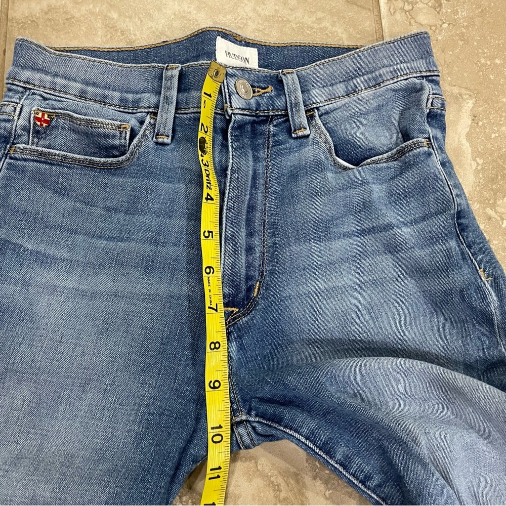 Hudson Blair High Rise Bootcut Crop Jeans Color Blue‎ (Brittany) Women’s Sz 26 - Picture 11 of 13